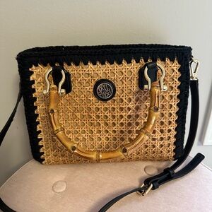 Lilly Pulitzer Greydon Cane Crossbody Tote